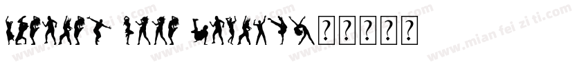 dancing moon script字体转换